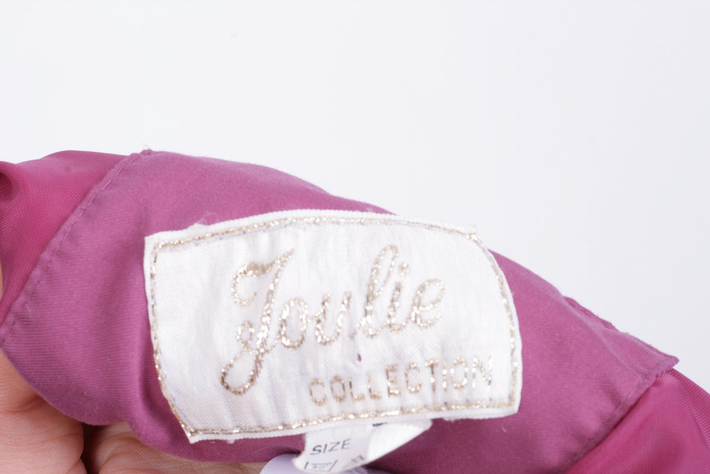 Joulie Collection Womens L Jacket Coat Raspberry Vintage 90s - RetrospectClothes