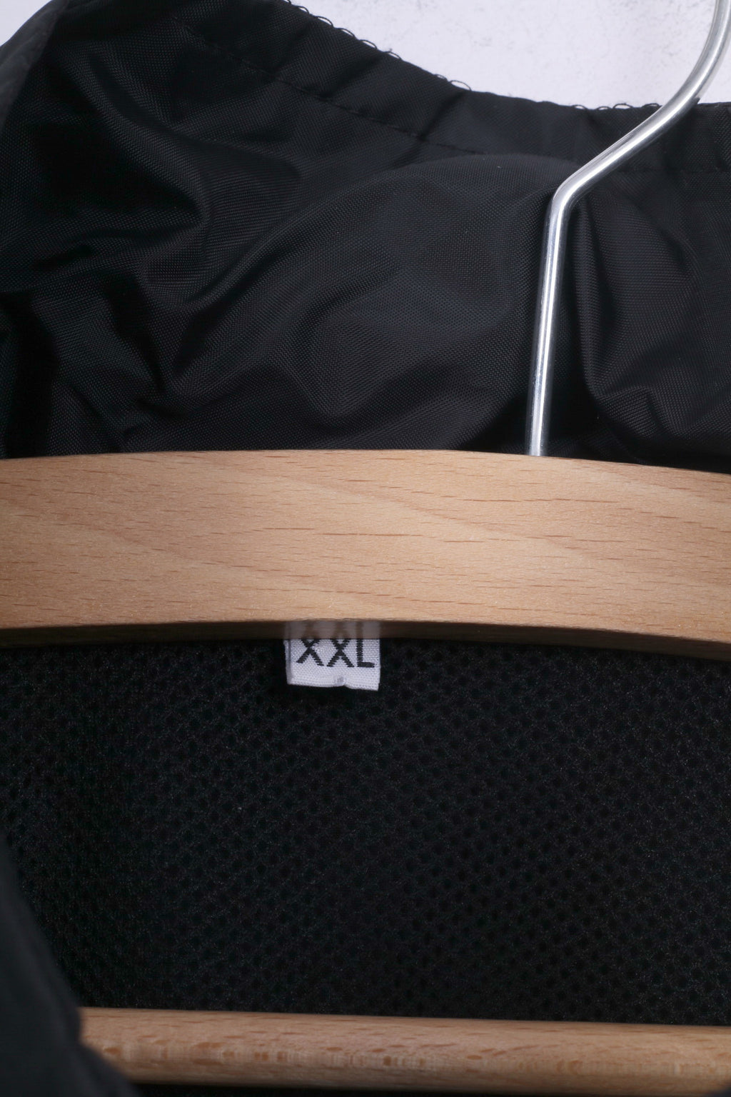 Cherry &amp; Whites Veste légère 2XL pour homme avec fermeture éclair complète Noir