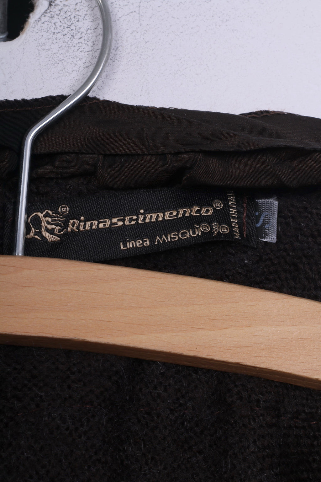 Rinascimento Womens S Bolero Shrug Crop Brown Italy