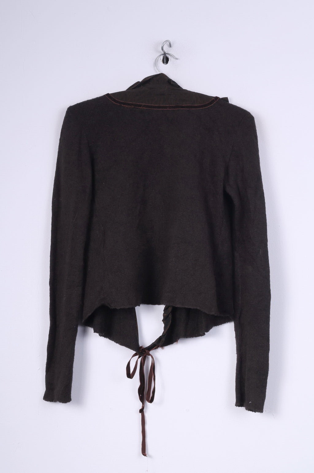 Rinascimento Womens S Bolero Shrug Crop Brown Italy