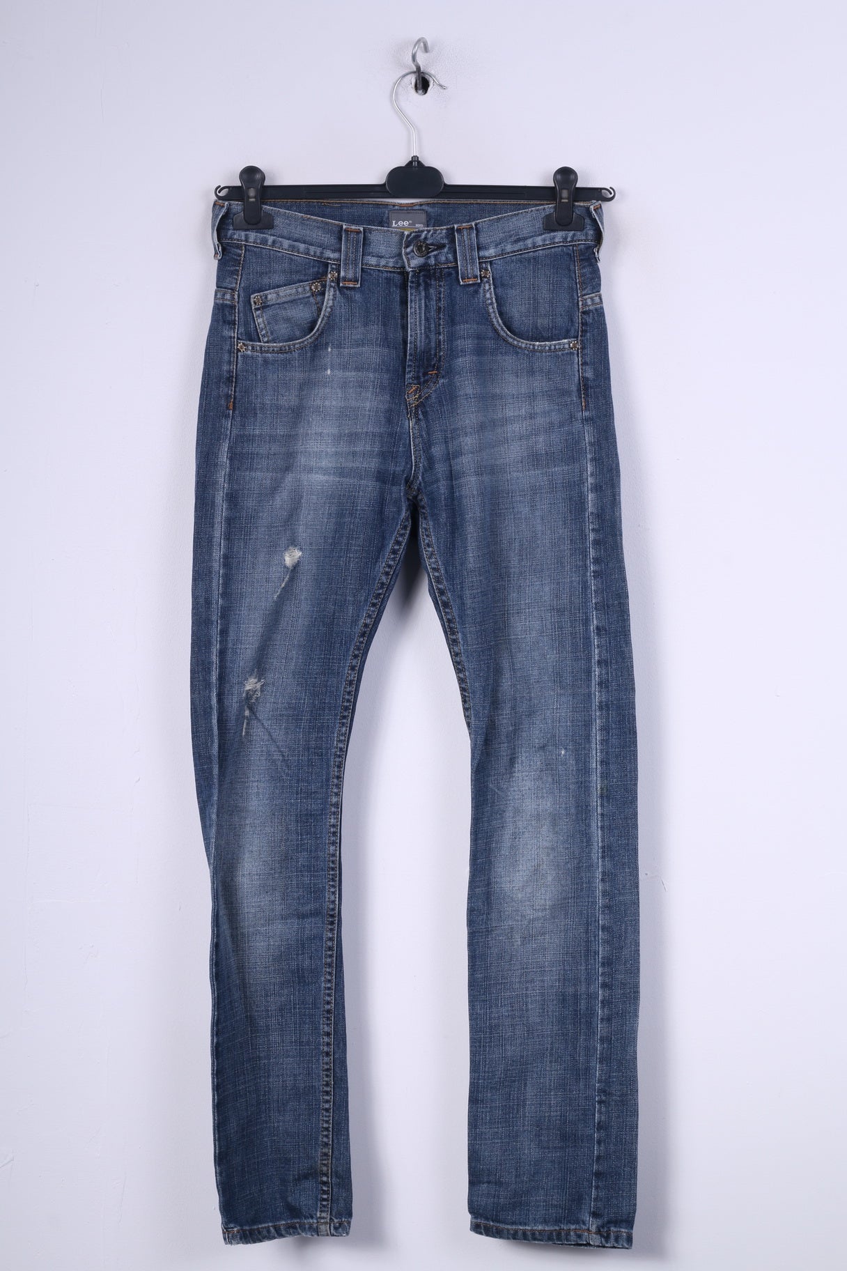 Lee Pantalon Garçon 14 Ans Denim Coton Jeans Bleu