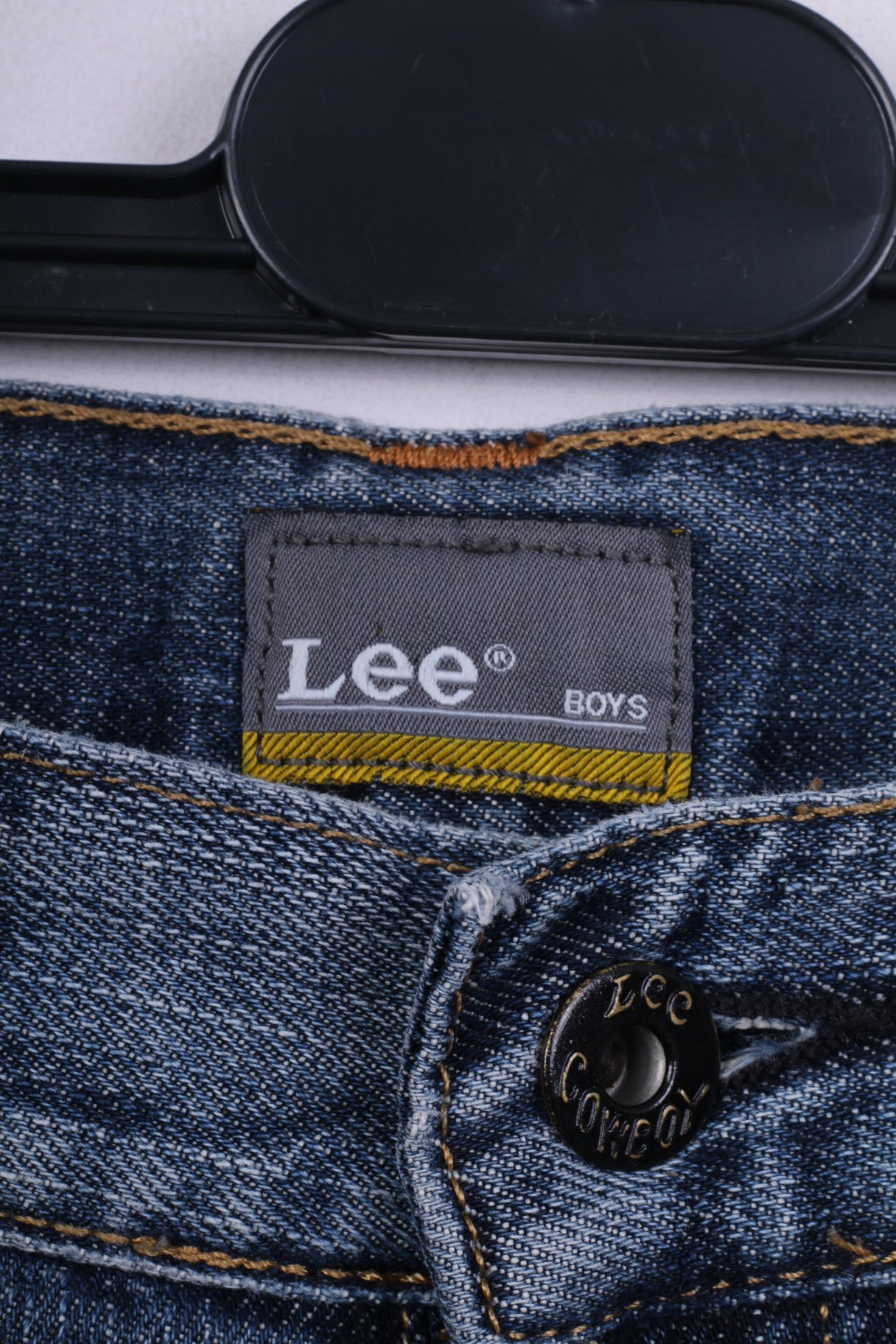 Lee Pantalon Garçon 14 Ans Denim Coton Jeans Bleu