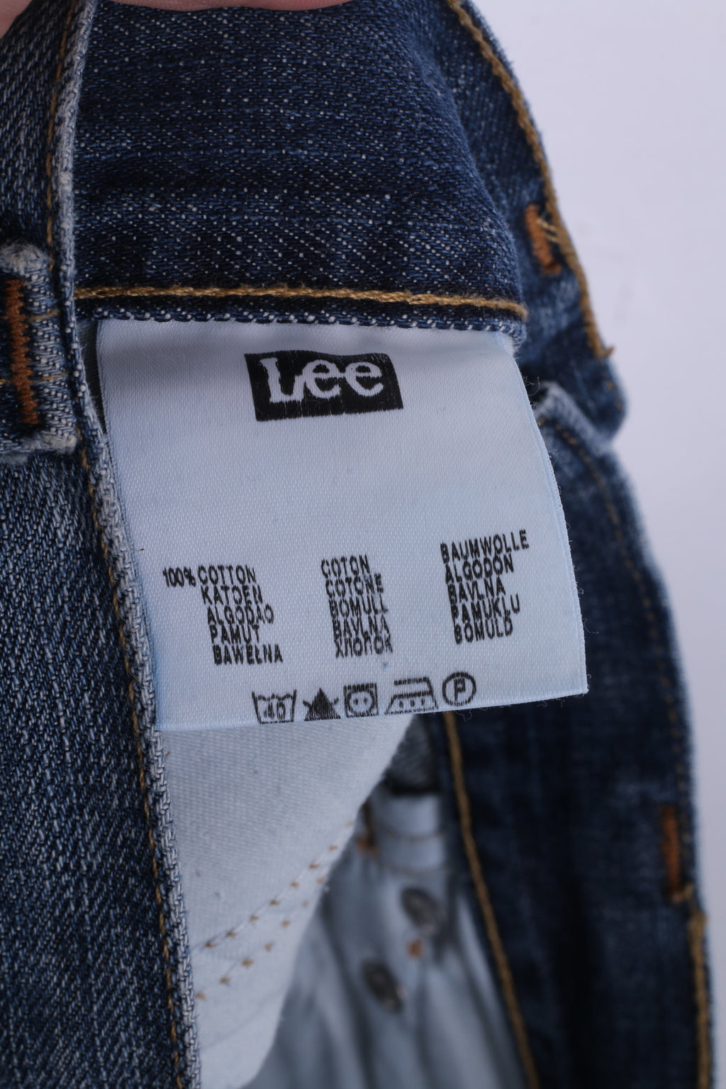 Lee Pantalon Garçon 14 Ans Denim Coton Jeans Bleu