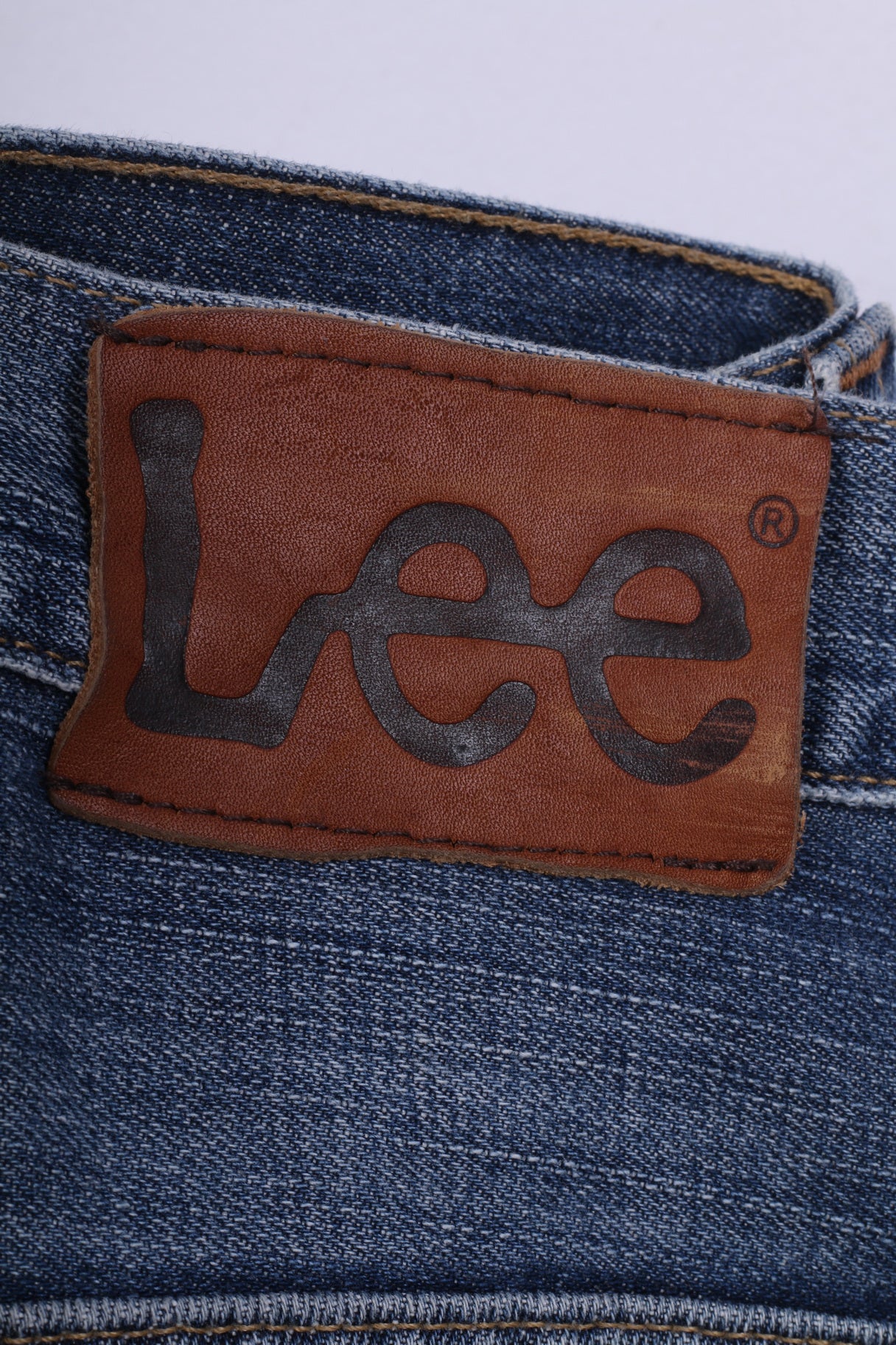 Lee Pantalon Garçon 14 Ans Denim Coton Jeans Bleu