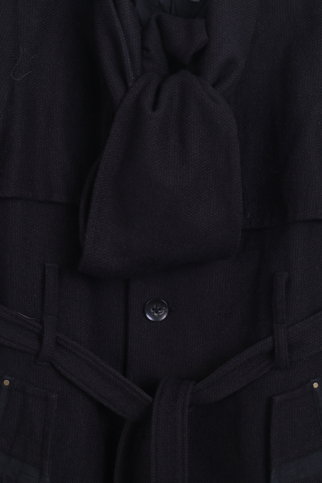 Diesel Womens S Jacket Single Breasted Black Wool - RetrospectClothes