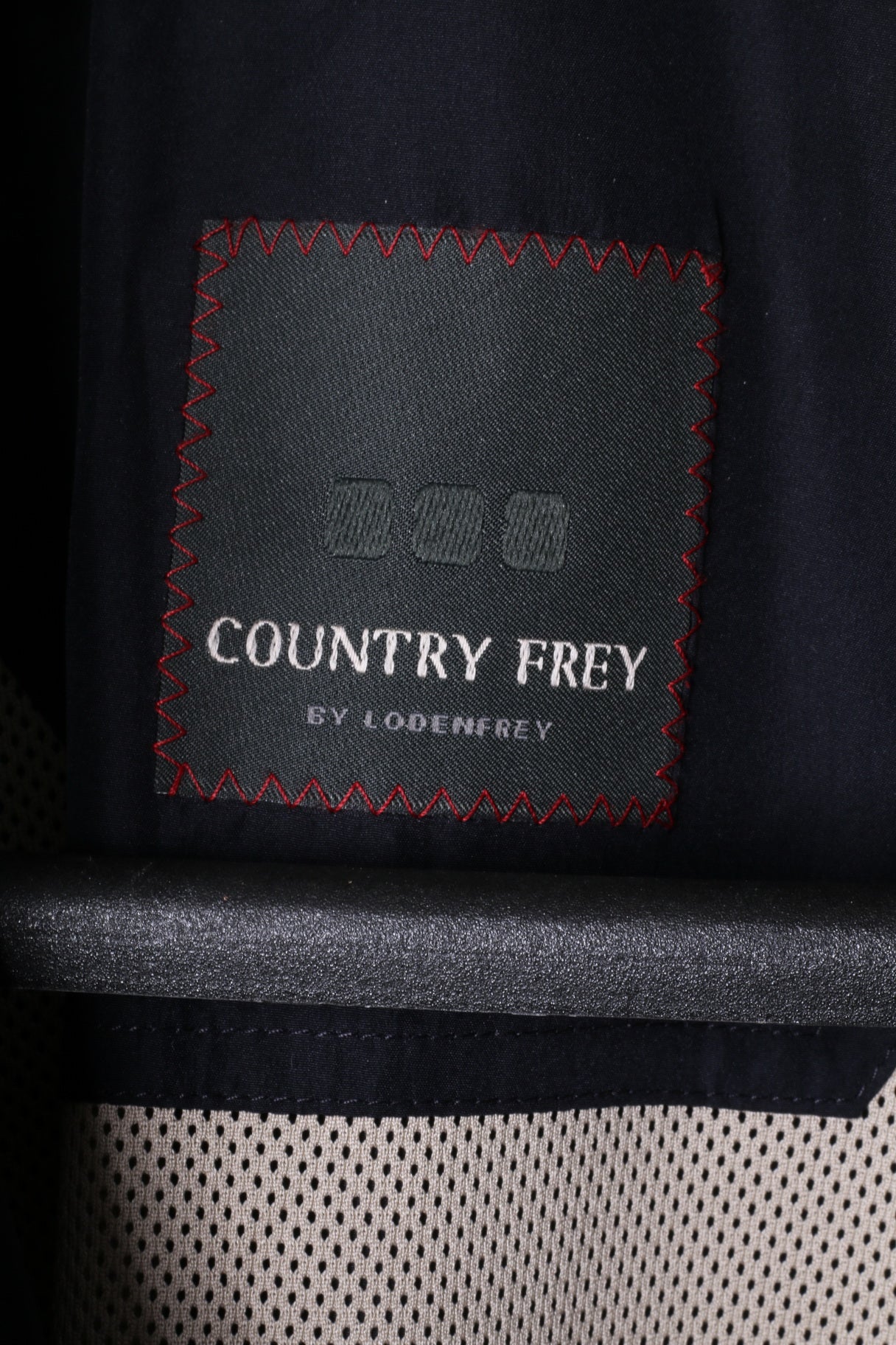 Country Frey by Lodenfrey Giacca da uomo 54 L Navy Livio Style Zip Up Top leggero