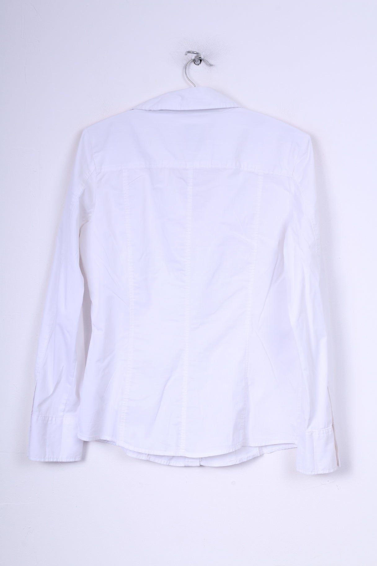 Tom Tailor Chemisier décontracté M 38 Femme Blanc Manches Longues Coton 