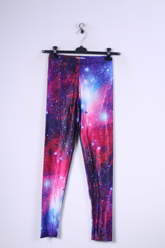 Online Legging Store Womens M Leggings Cosmos Print Galaxy