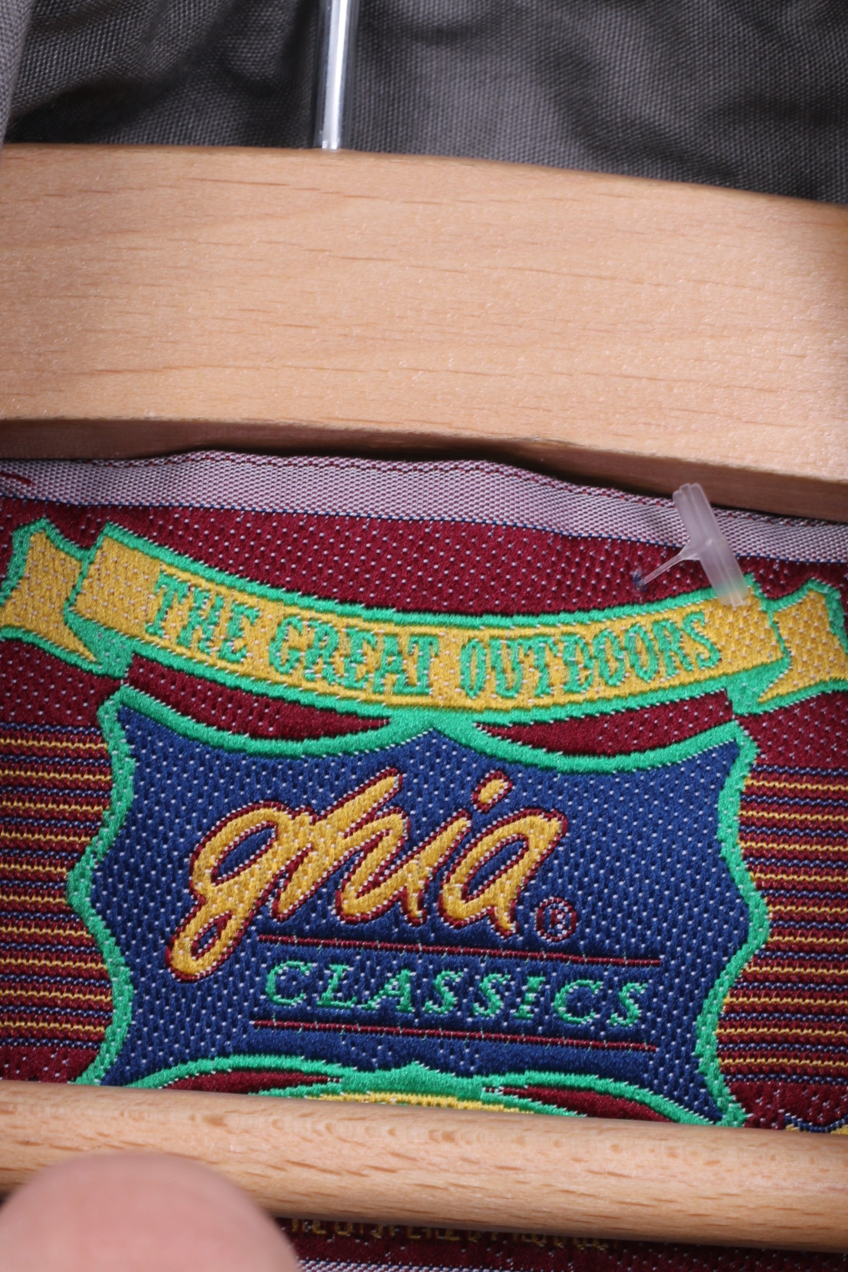 Littlewoods Mens 14.5 S Casul Shirt Gray Down Collar Short Sleeve Brown