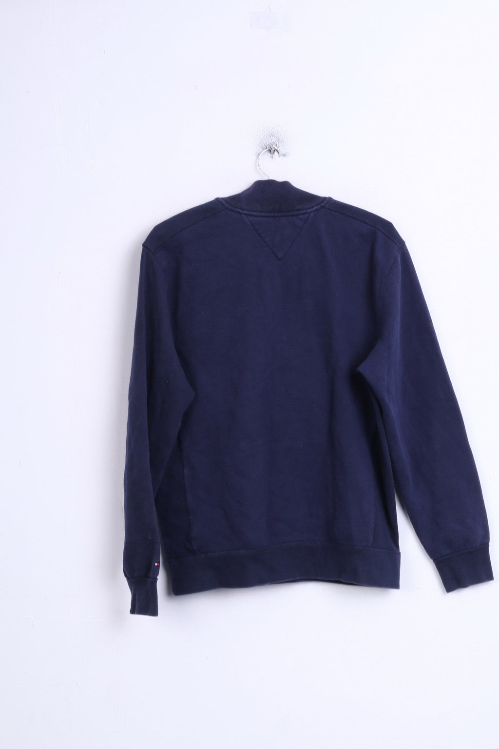 Tommy Hilfiger Pull M Jumper Homme Bleu Marine Coton Poche Kangourou