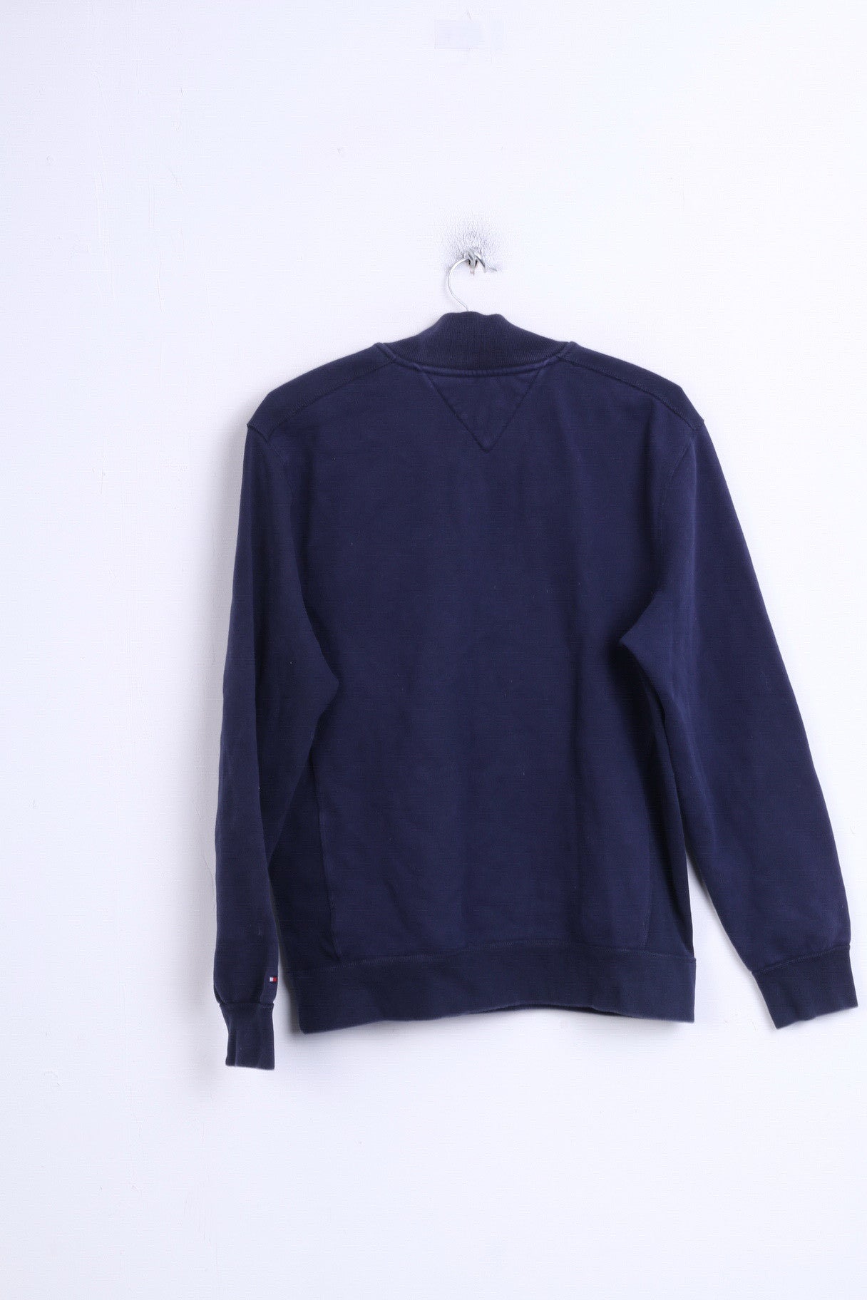 Tommy Hilfiger Pull M Jumper Homme Bleu Marine Coton Poche Kangourou
