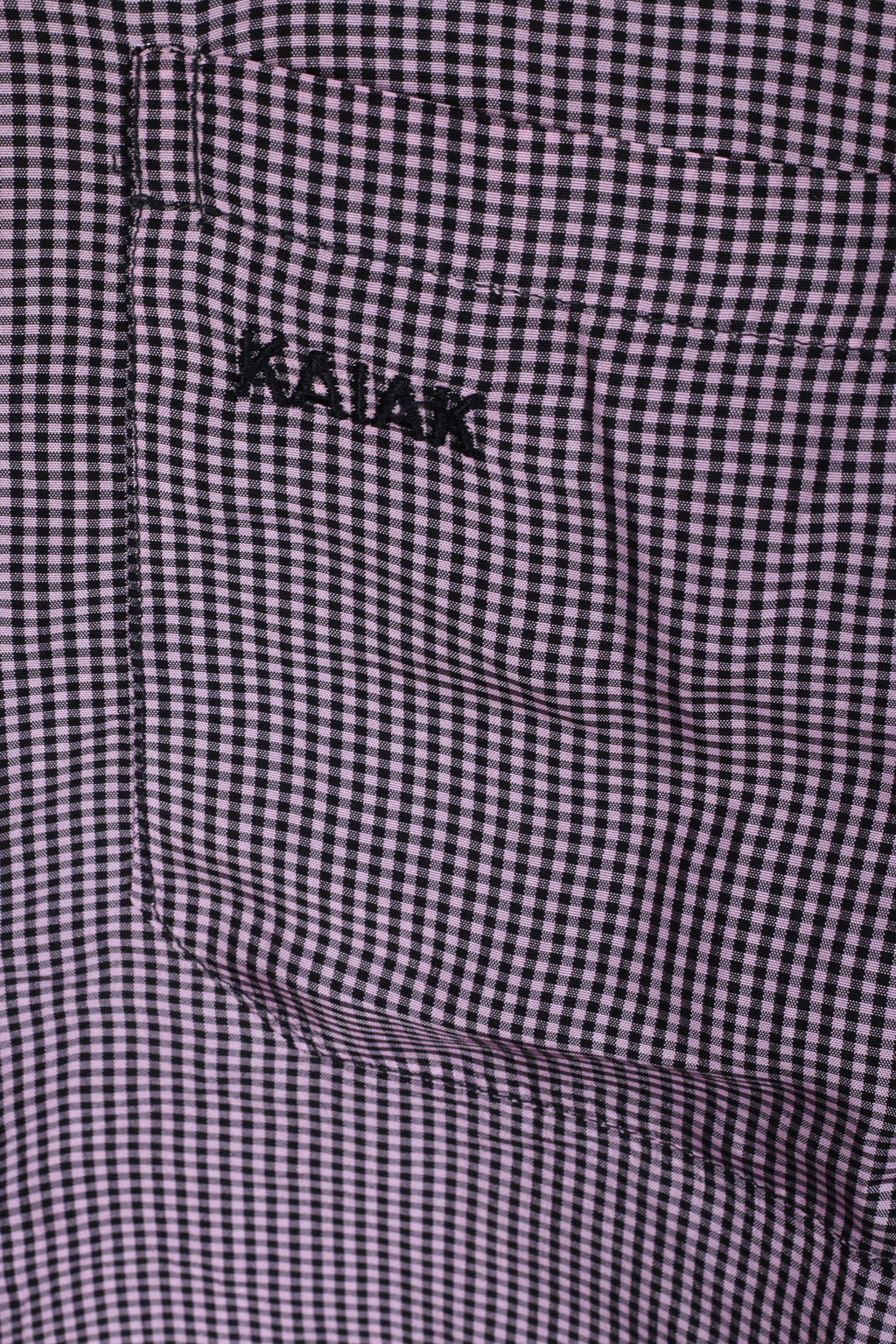 KAYAK Chemise décontractée pour homme Violet à carreaux à manches longues moderne