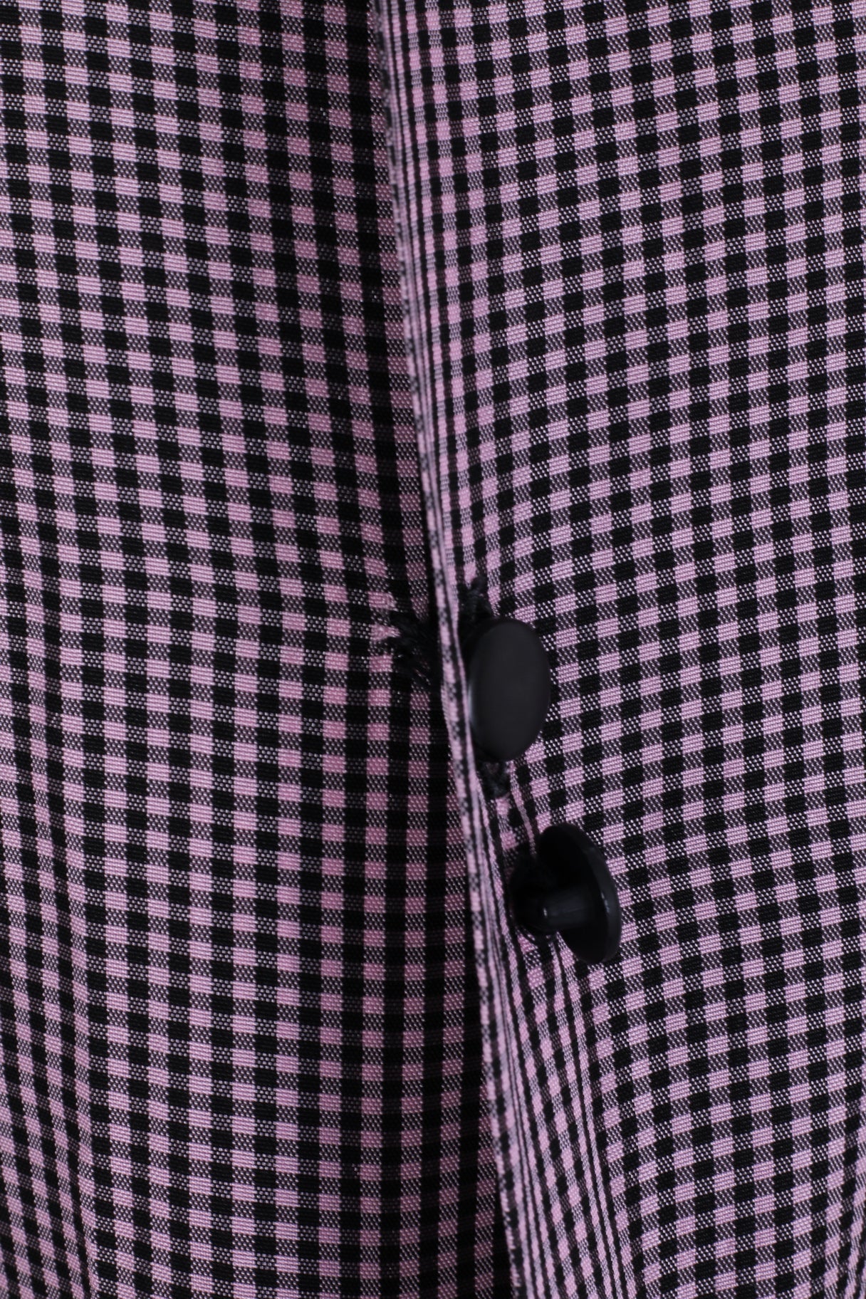 KAYAK Mens M Casual Shirt Purple Checkered Long Sleeve Modern