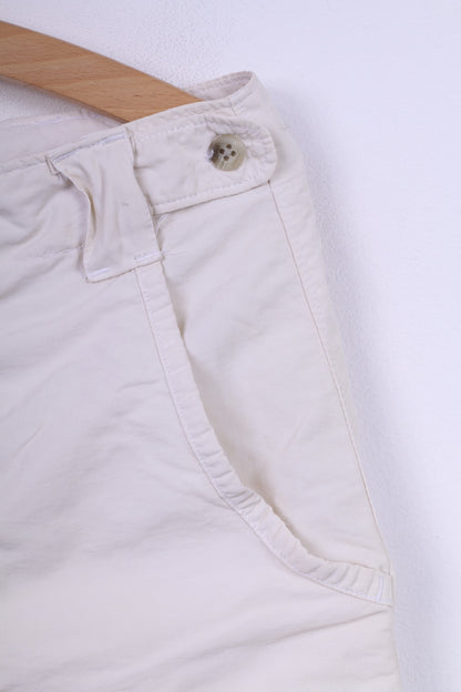 Columbia Sportswear Company Pantaloncini casual da donna in nylon color crema