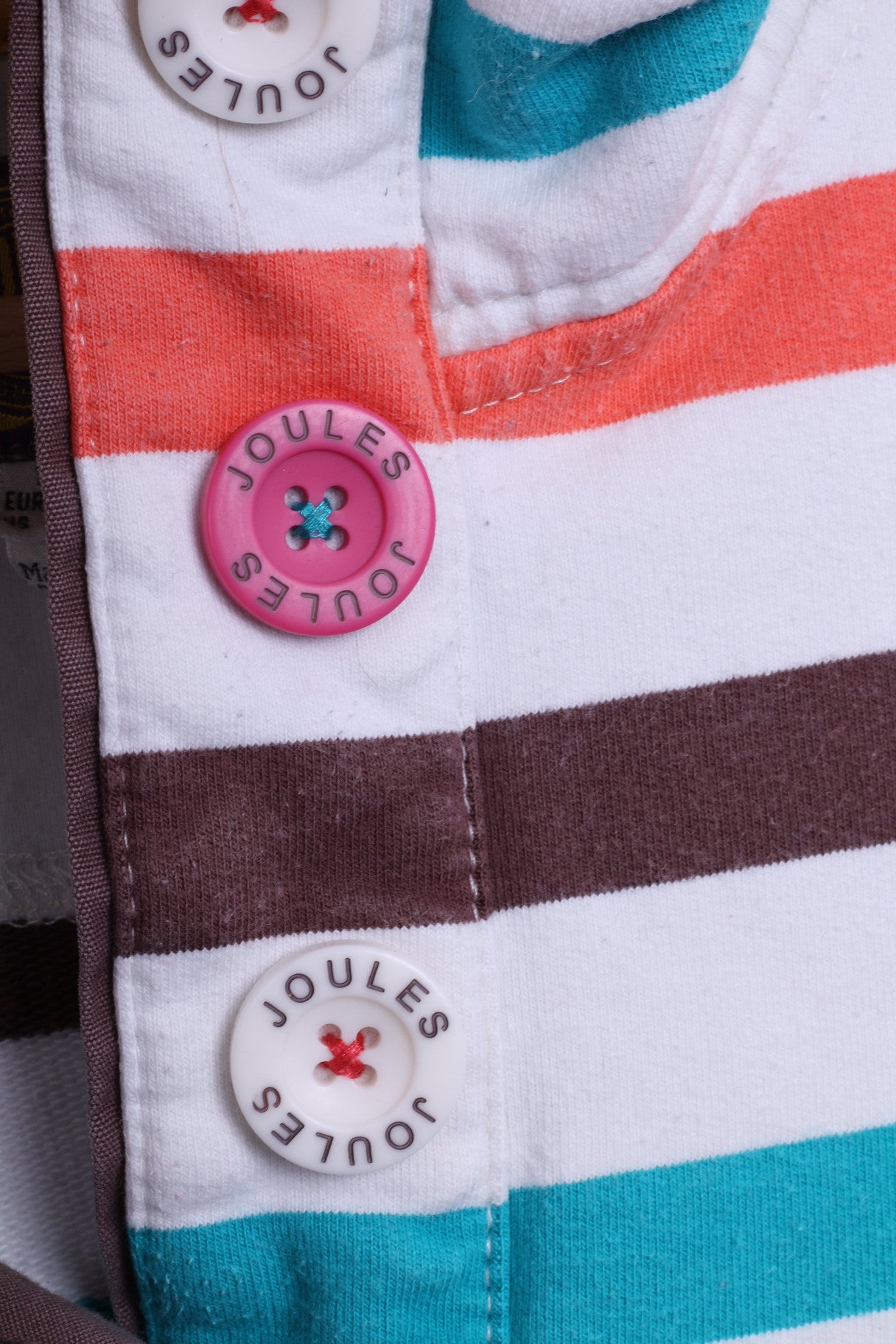 Tom Joule Womens M Jumper Sweatshirt Striped Multi Cotton