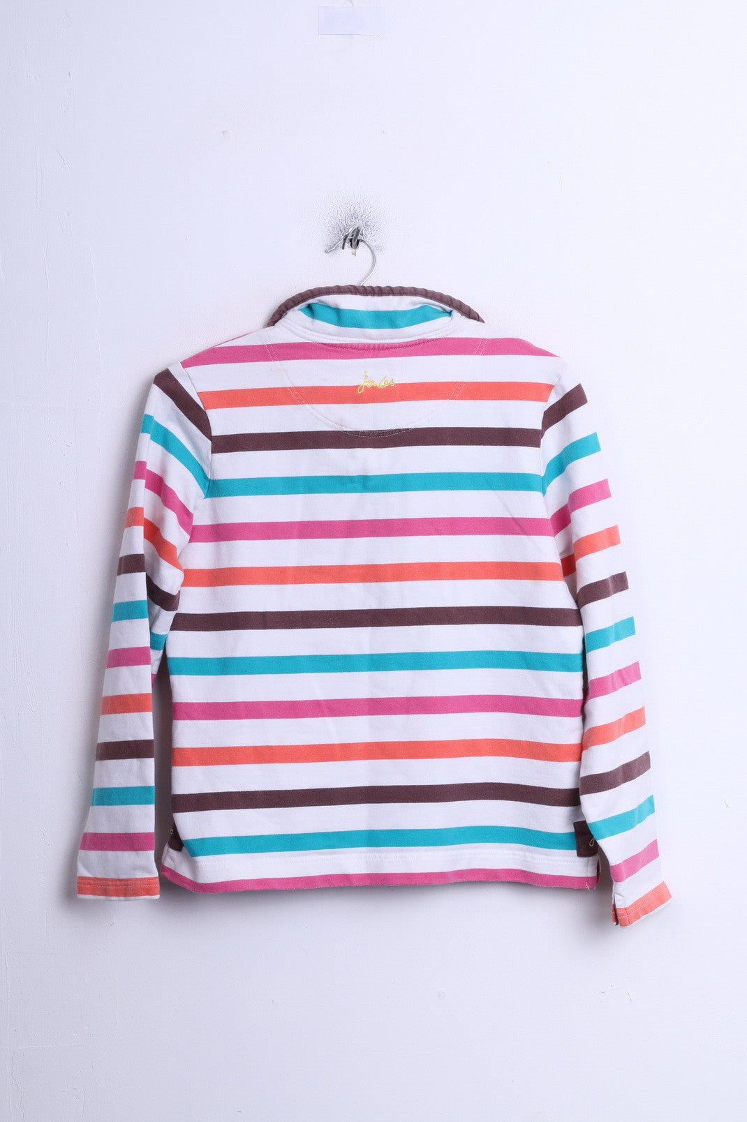 Tom Joule Womens M Jumper Sweatshirt Striped Multi Cotton