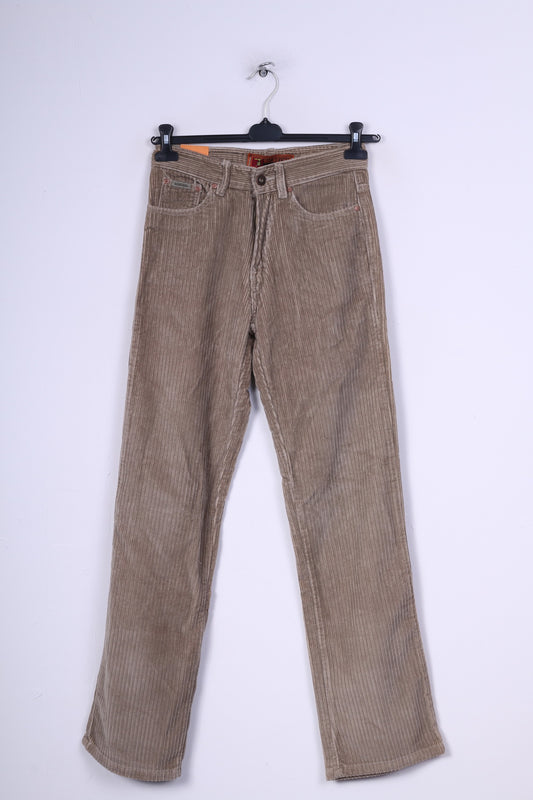 New Big Reoss Jeans Womens W29 L34 Trousers Jeanswear Cordury Cotton Vintage
