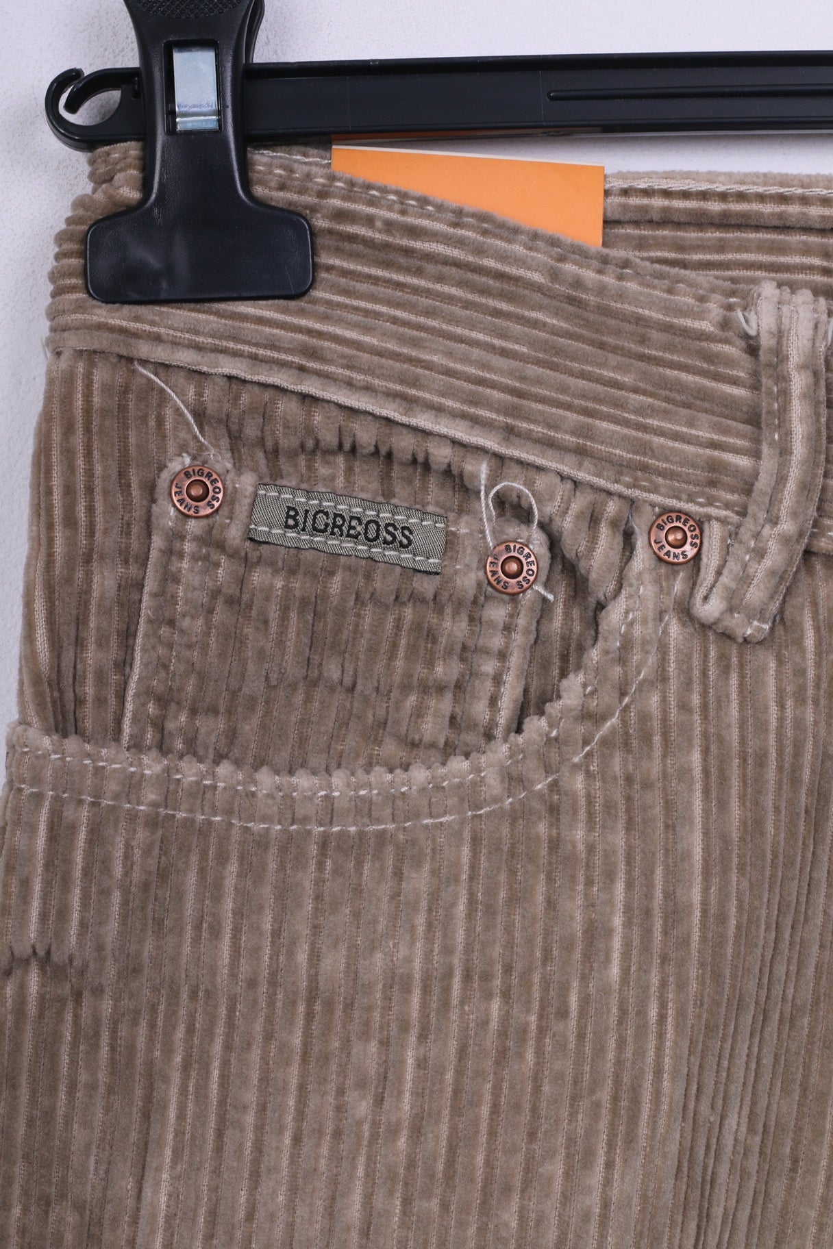 Nuovi Big Reoss Jeans Donna W29 L34 Pantaloni Jeanswear Cordury Cotton Vintage