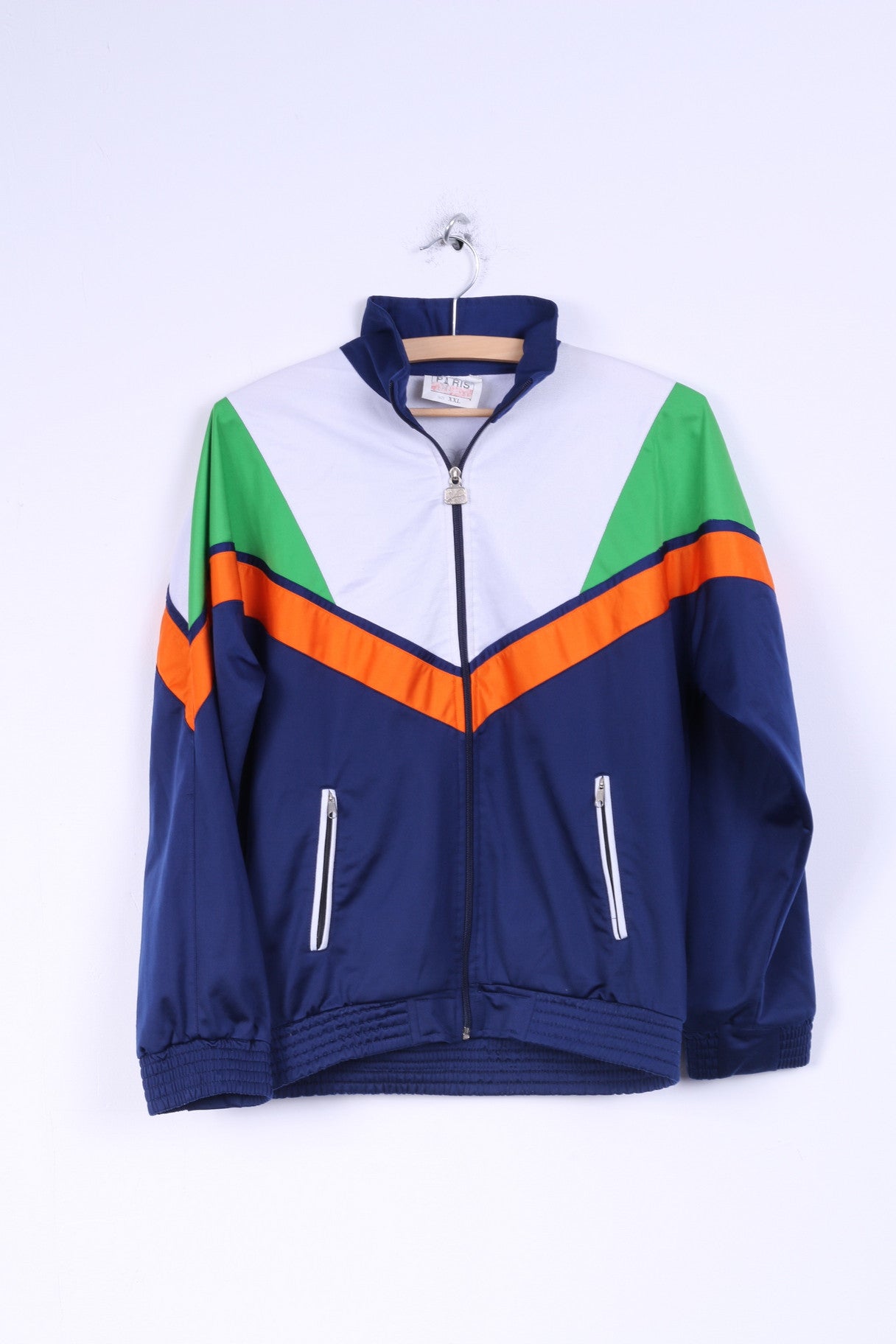 Intersprot Football France Wrold Cup '98 Mens S Track Top Jacket Navy Sweatshirt Vintage