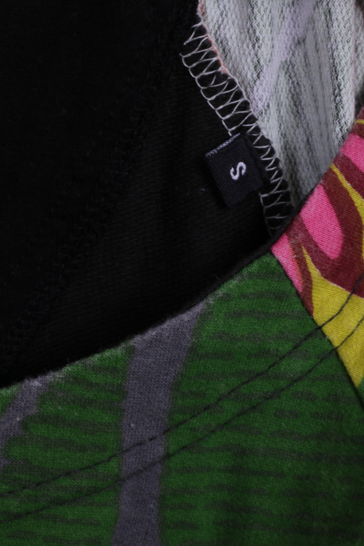 Desigual Womens S Mini Dress Tunic Multi Color Floral Print Cotton Pockets