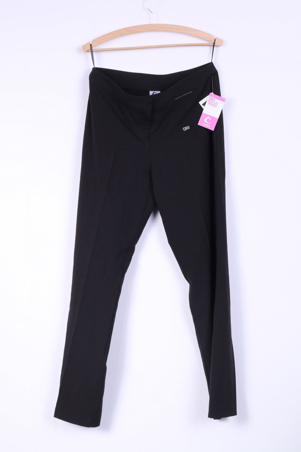 New Trutex Womens 30L Trousers Elegant Pants Black Bootcut