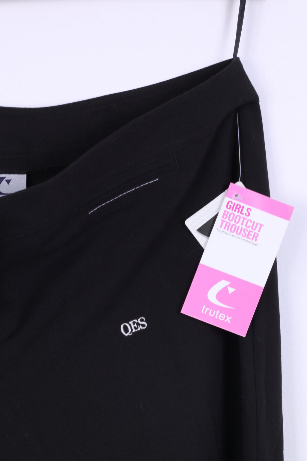 New Trutex Womens 30L Trousers Elegant Pants Black Bootcut