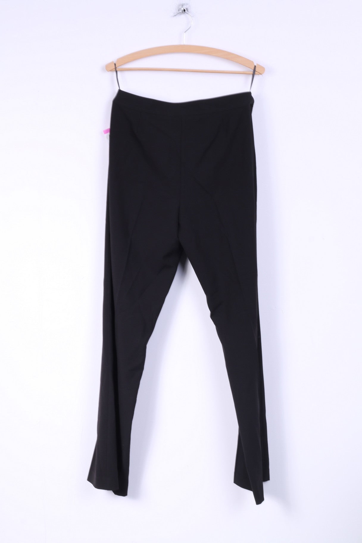New Trutex Womens 30L Trousers Elegant Pants Black Bootcut