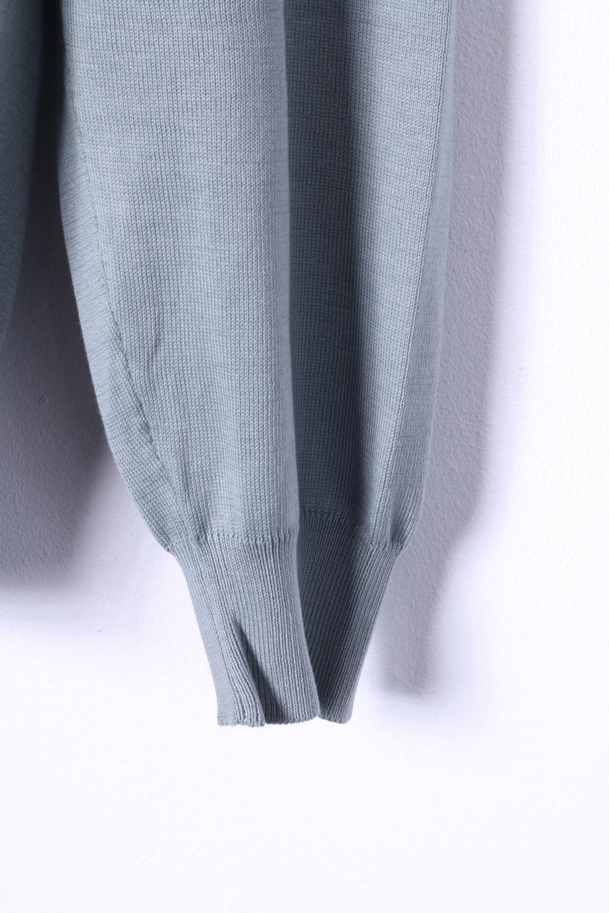 Della Ciana New Vintage Uomo 56 XL Maglione Grigio Cotone Made in Italy Maglione