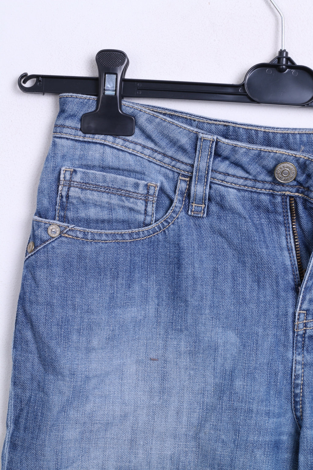 Pierre Cardin Pantalon W38 Homme Coton Bleu Marine Jeanswear