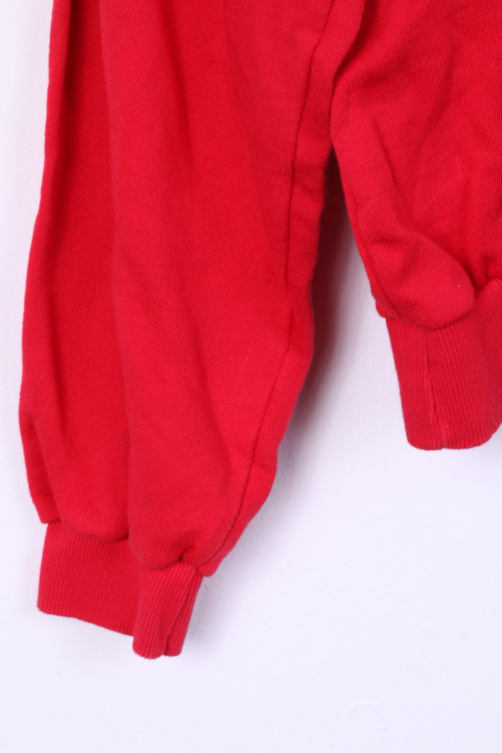 Stedman Mens XL Swetashirt Red Cotton Jumper Vintage 50ars Jubileum ICA