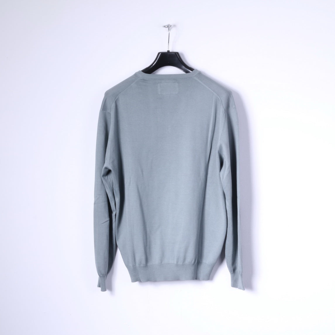 Della Ciana New Vintage Uomo 56 XL Maglione Grigio Cotone Made in Italy Maglione