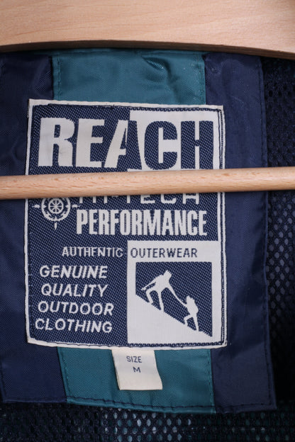 REACH Mens M Parka JacketHi-Tech Performance Outerwear Hood Green