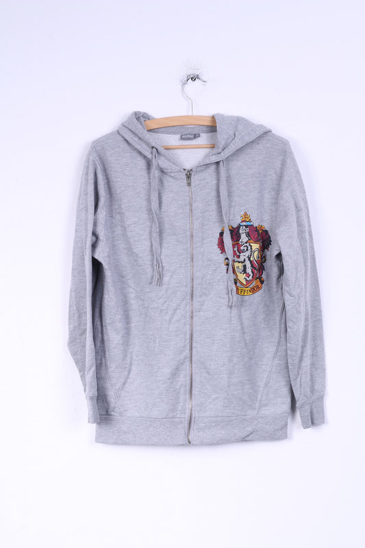 Atmosphere Harry Potter Womens 12 L Sweatshirt Grey Hood Jumper Cotton