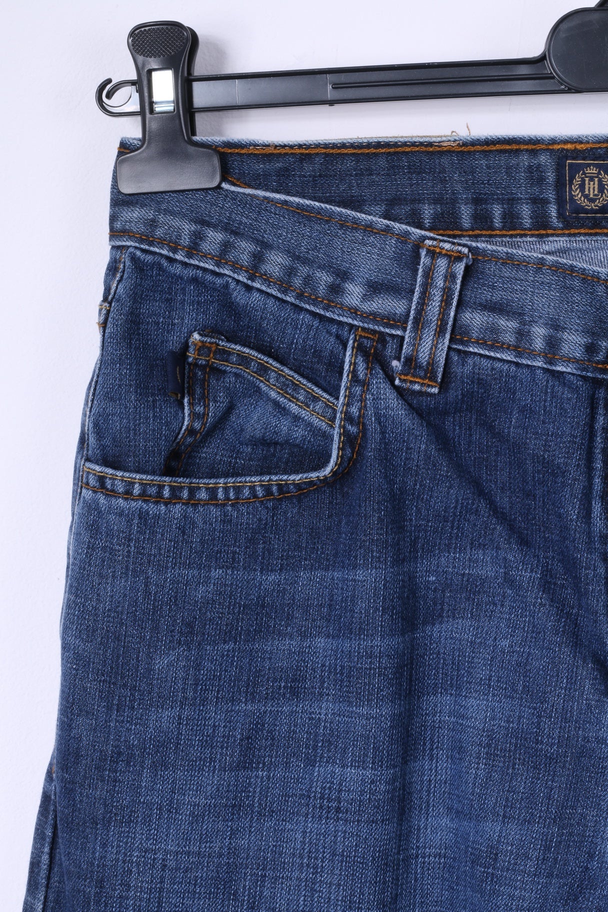 Henri Lloyd Mens 30 S Trousers Blue Jeans Cotton Denim Straight Leg Pants