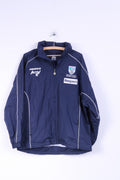 PROSTAR Mens M 38/40 Jacket Navy Sport Hidden Hood