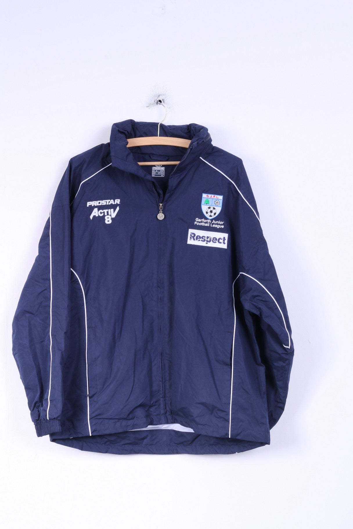 Giacca PROSTAR da uomo M 38/40 Navy Sport con cappuccio nascosto