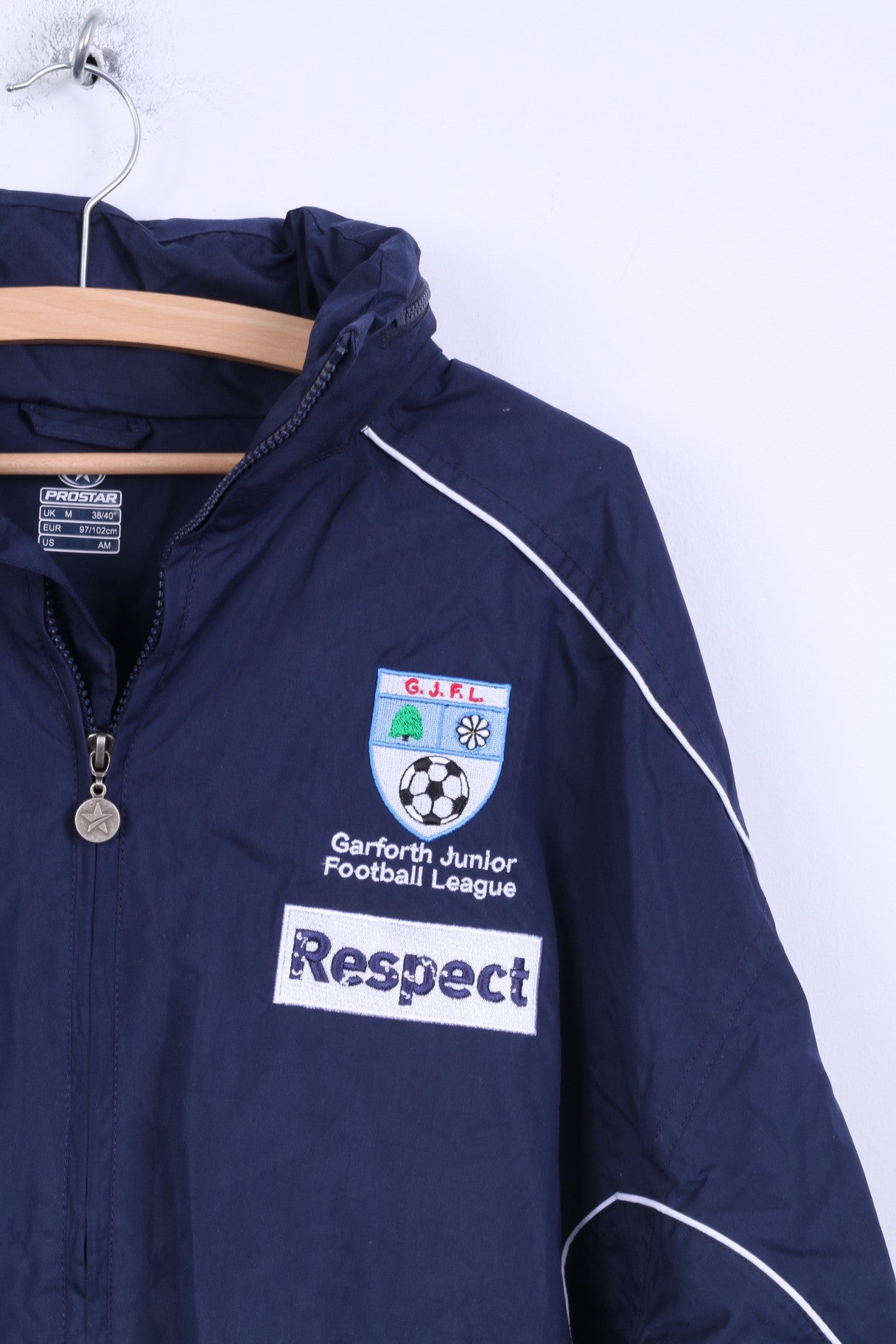 Giacca PROSTAR da uomo M 38/40 Navy Sport con cappuccio nascosto