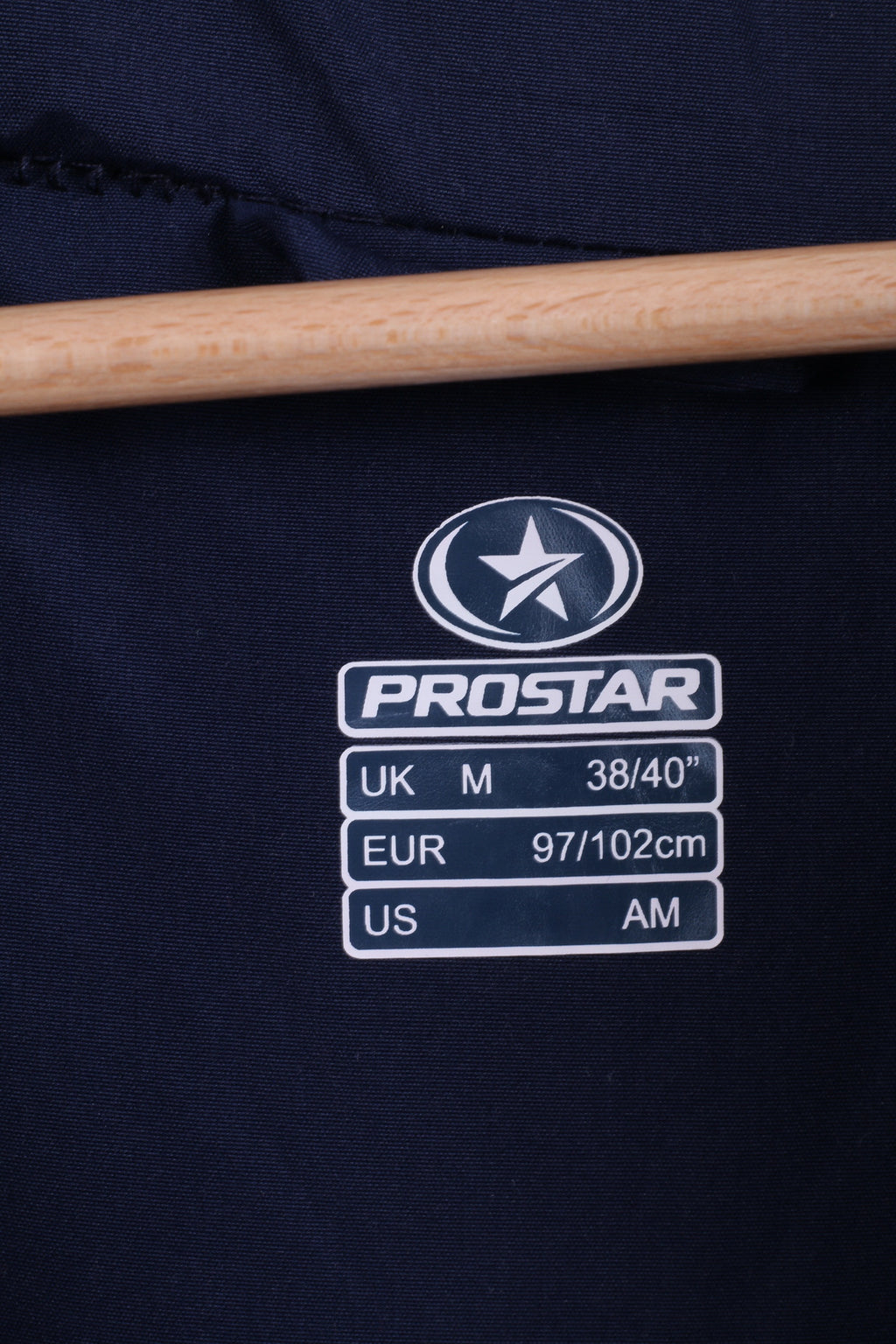 Giacca PROSTAR da uomo M 38/40 Navy Sport con cappuccio nascosto