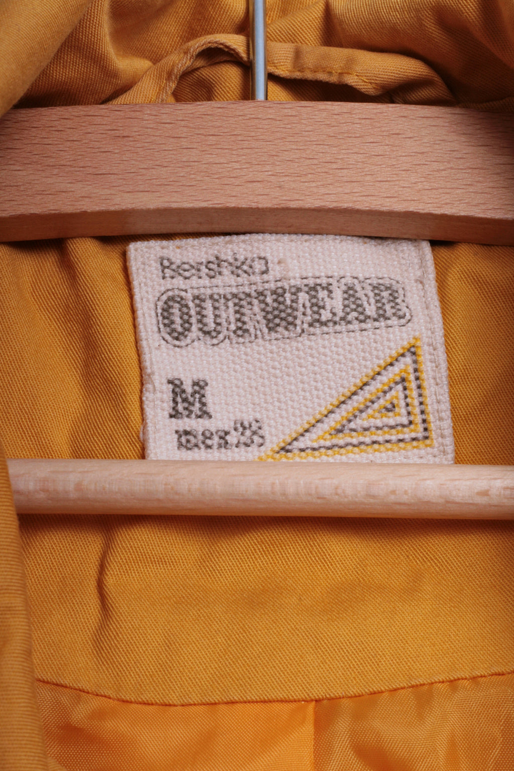 Bershka Outwear Womens M Light Coat Jacket Oversize Buttons Yellow - RetrospectClothes