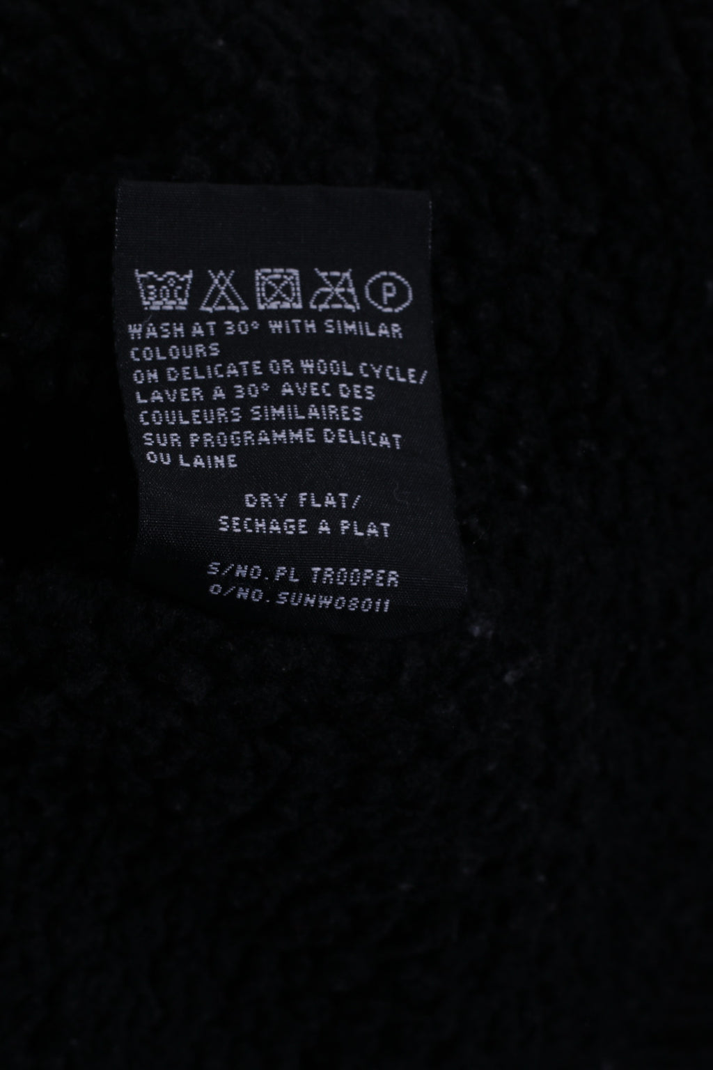 Schott N.Y.C. Mens M Sweater Black Zip Up Hooded Warm Wool Blend Sweatshirt