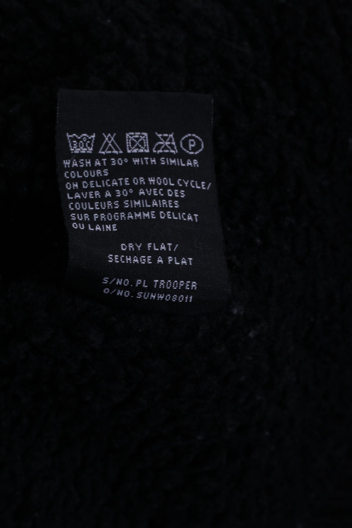 Schott N.Y.C. Mens M Sweater Black Zip Up Hooded Warm Wool Blend Sweatshirt