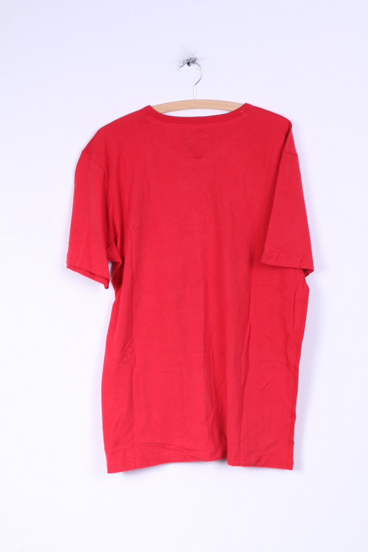 Nouveau Front Up Rugby hommes XXL chemise rouge coton Sport tripes &amp; gloire