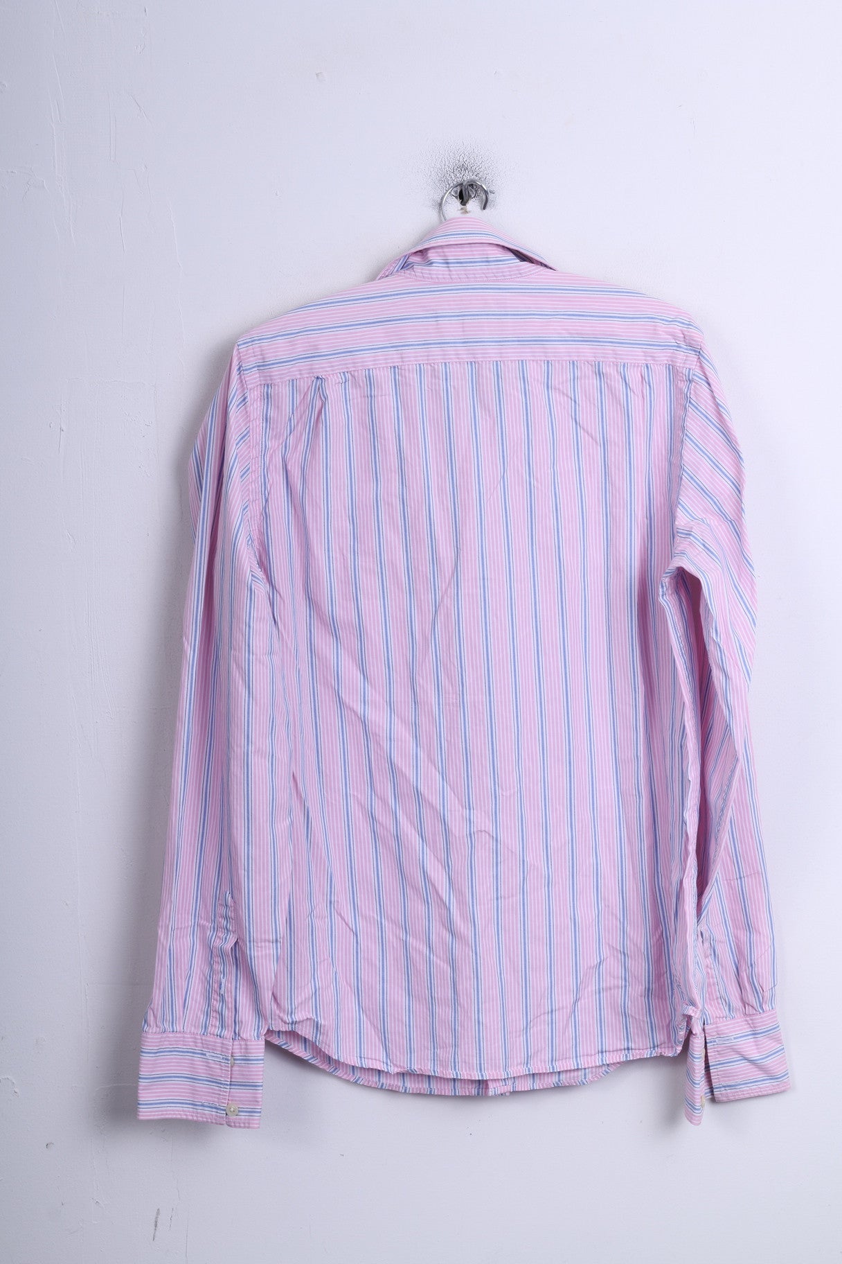 Abercrombie & Fitch Mens L Casual Shirt Striped Muscle Cotton