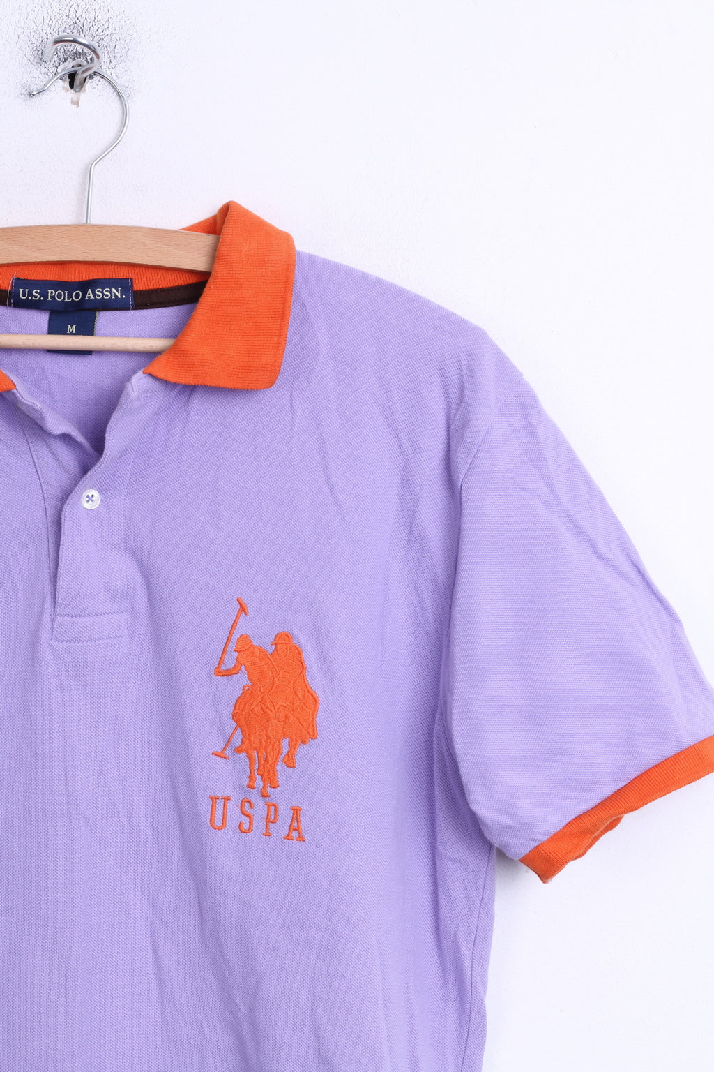 US Polo Assn Polo M Homme Violet Coton