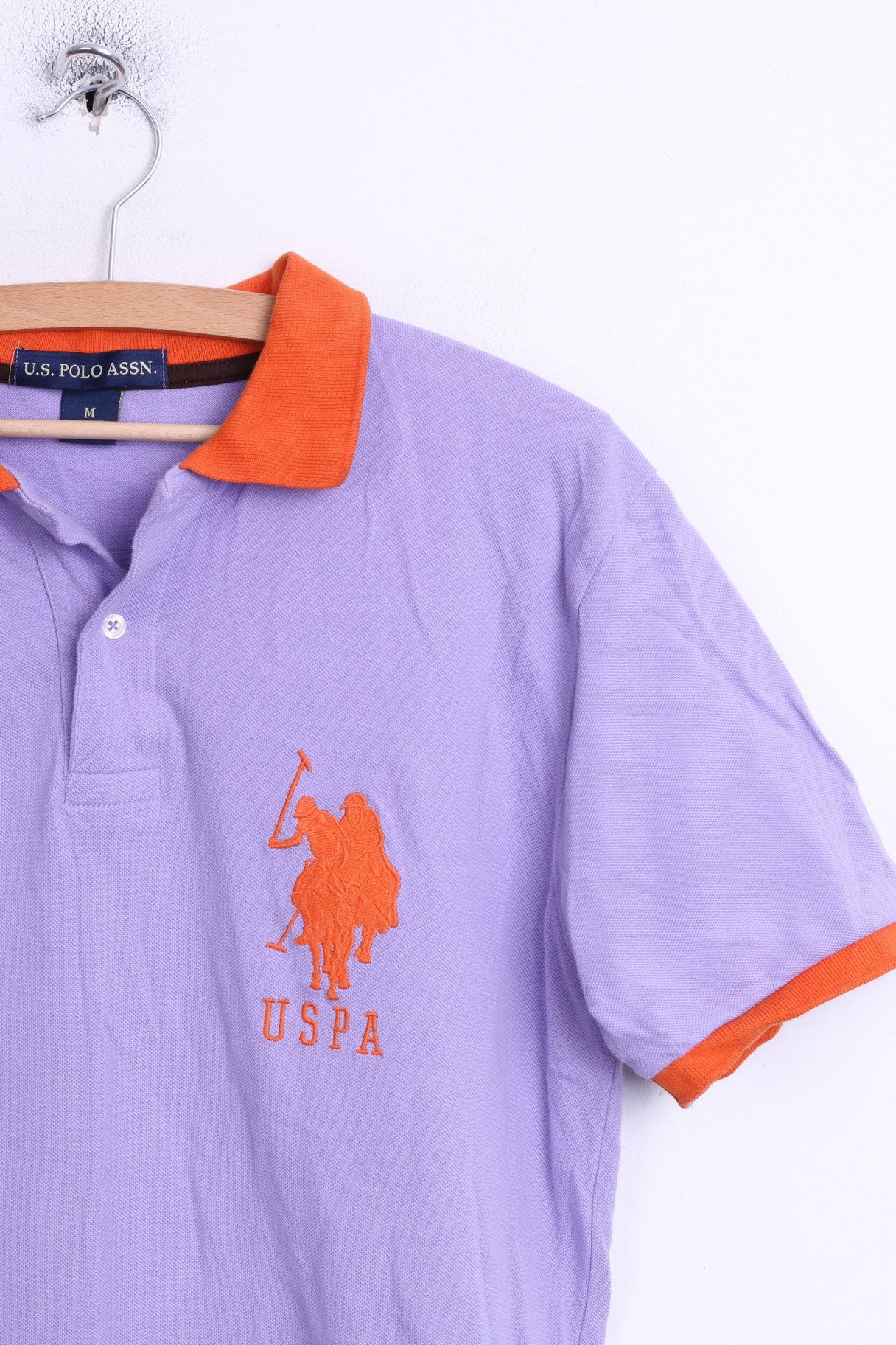 US Polo Assn Polo M Homme Violet Coton