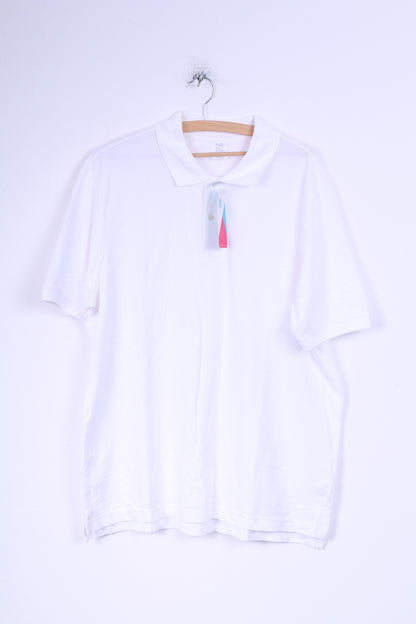 Nouveau produit officiel de Londres 2012 Polo XL pour hommes blanc Sport