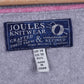 Joules Knitwear Womens 14 XL Jumper V Neck Sweater Grey Cotton
