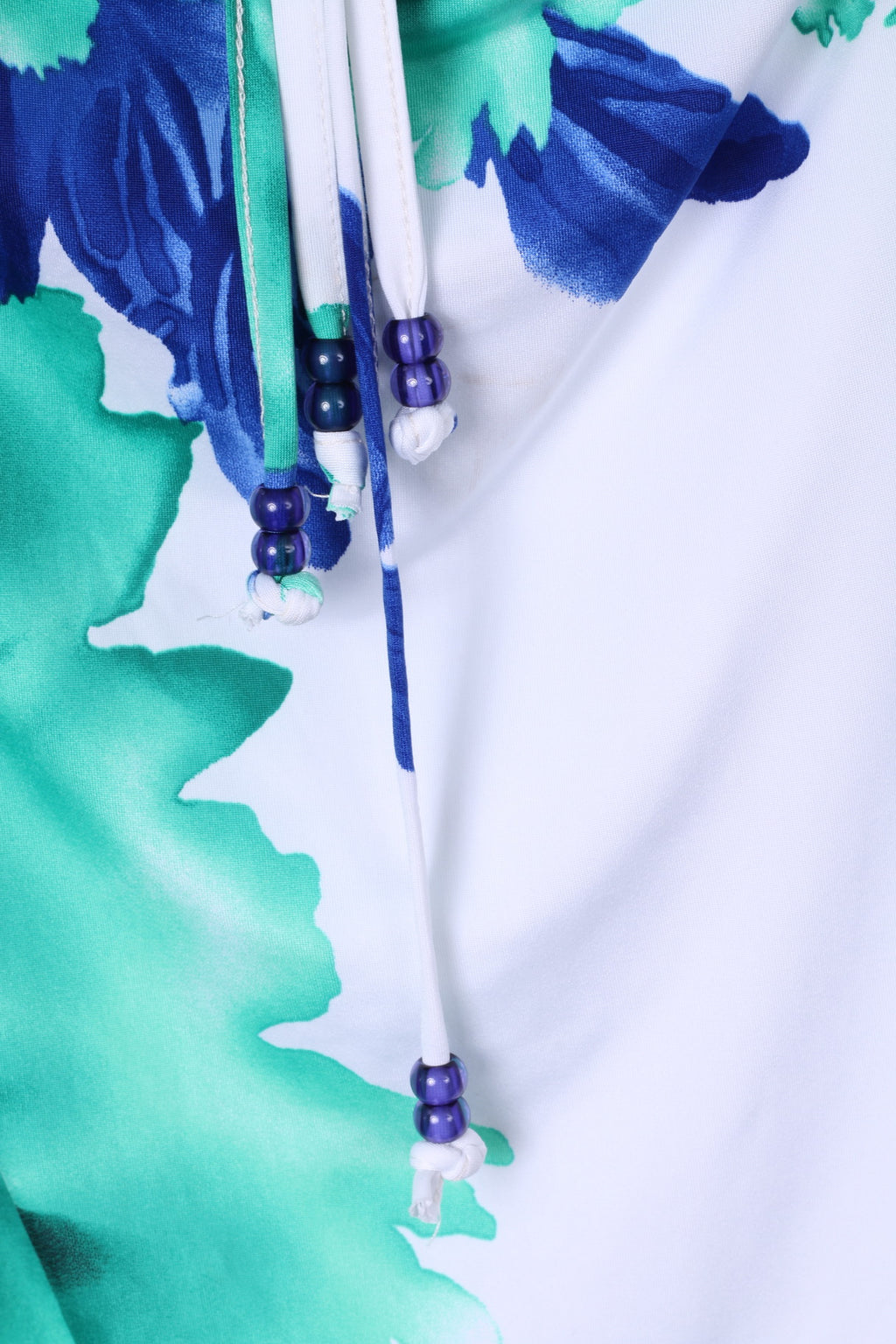 Nuovo abito lungo da donna 14 Kaleidoscope bianco floreale estivo spiaggia 