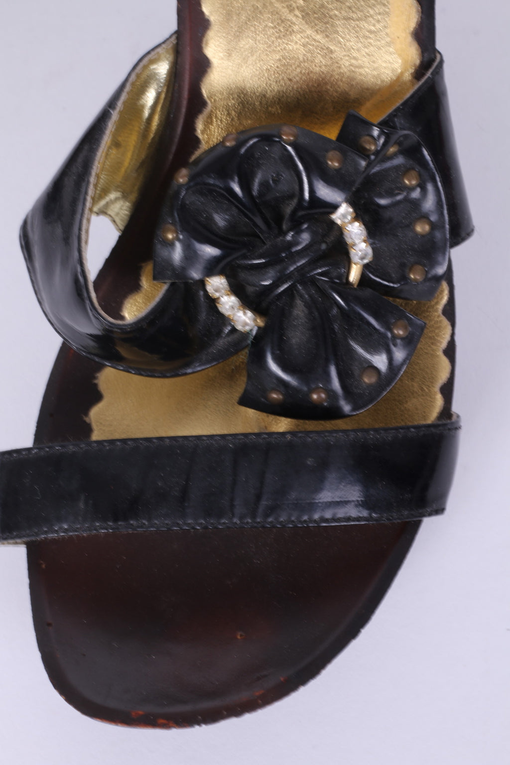 Dolce & Gabbana Womens Uk 4 EU 36 Sandals  Sliders Black Heels Shoes