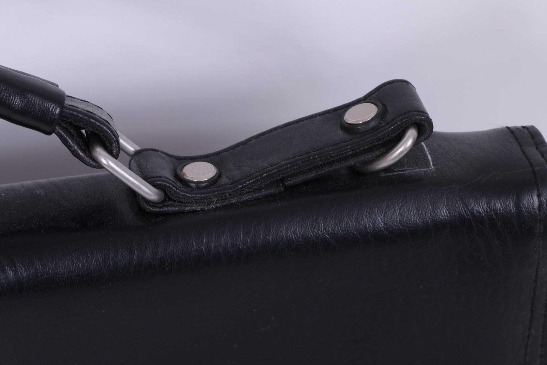 Falcon Porte-documents en cuir synthétique à 2 soufflets Bussines 2584 Sac à rabat